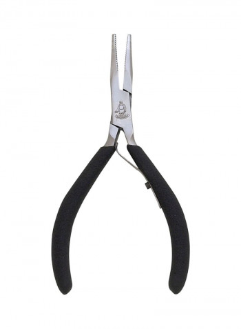 Stainless Steel Fish Plier Black/Silver 9x3.5x0.5inch