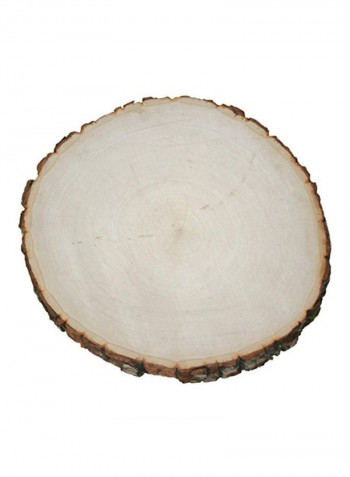 Thick Round Basswood Beige