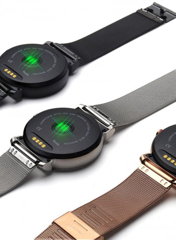 K88H Plus Smart Watch Heart Rate Monitor Fitness Tracker Bluetooth Smartwatch Gold