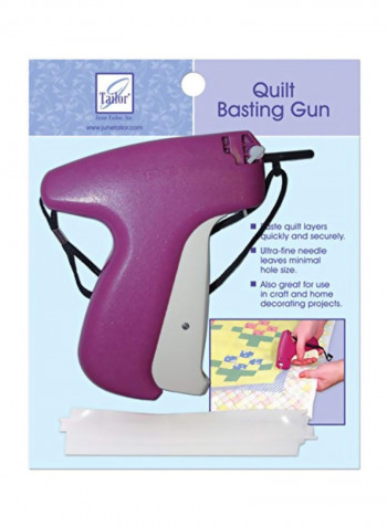 Quilt Basting Gun Pink 5.8 x 1.5 x 6.9inch