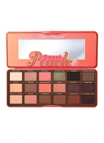 Too Faced Sweet Peach Eye Shadow Palette Multicolour