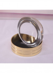 Crystal Jewelry Box Golden 311 x 562millimeter