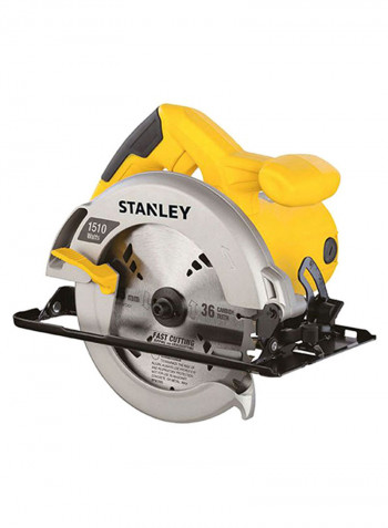 Electric Corded Circular Saw Black/Yellow/Silver