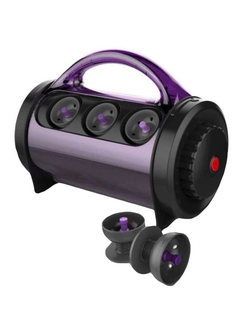 Electric Hair Wrapper Purple/Black
