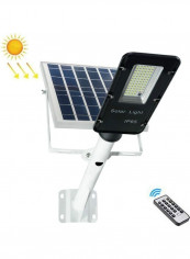 T2 68 LEDs Solar Light with Remote Control Black