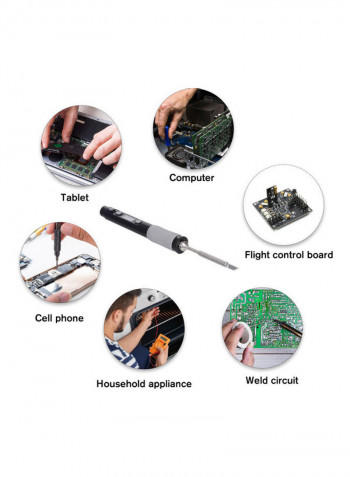 SQ-D60B Electric Soldering Iron 60W Black/Grey