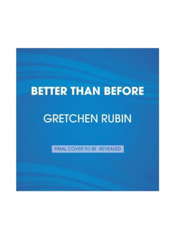 Better Than Before Audio Book English by Gretchen Rubin - 17/Mar/15