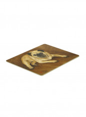 Fawn Pug Roscoe Kitchen/Bath Mat Multicolour 24 x 24inch