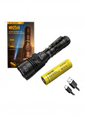 MH25S 1800 Lumen Rechargeable Flashlight Black 156.9millimeter