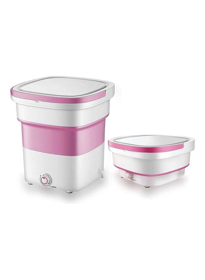 Portable Mini Folding Washing Machine 1.8 kg 135 W 2152008 Pink/White