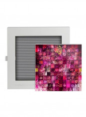 Clarus Edition 99 Names Of Allah Rose Stained Glass Rose 50x50centimeter