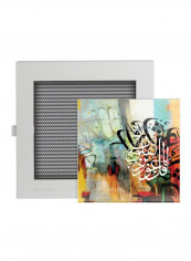 Clarus Edition Decorative Wall Art Red 50x50centimeter