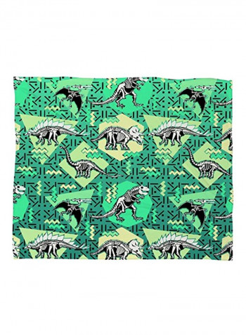 Dinosaur Printed Polyester Blanket