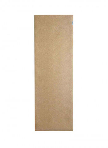 Sun Yoga Mat Wide - Sand 71x26x4.3 cm 4.3mm