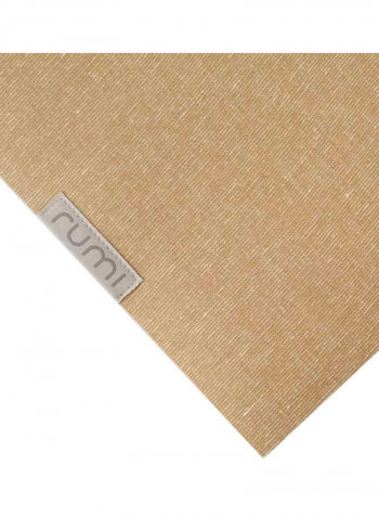 Sun Yoga Mat Wide - Sand 71x26x4.3 cm 4.3mm