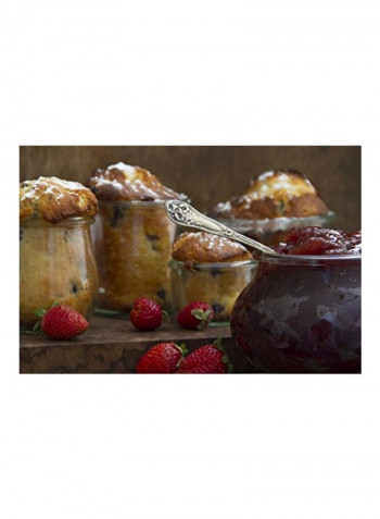 6-Piece Mould Jar With Lid Clear/Red 13.296.6inch