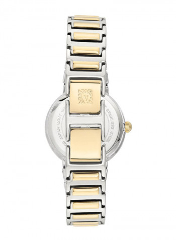 Women's Water Resistance Metal Analog Watch AK3787SVTT