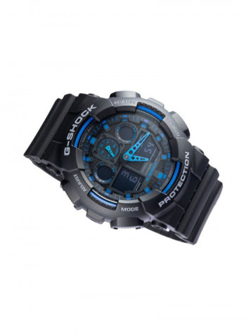 Men's Resin Analog/Digital Watch GA100-1A2