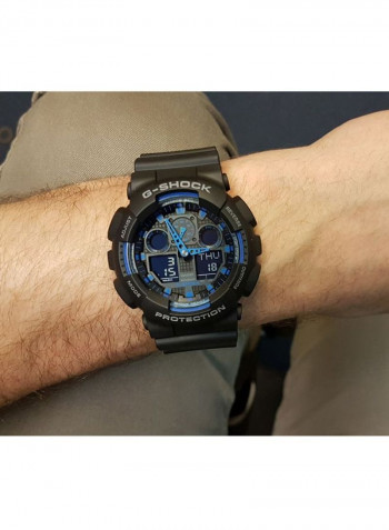 Men's Resin Analog/Digital Watch GA100-1A2
