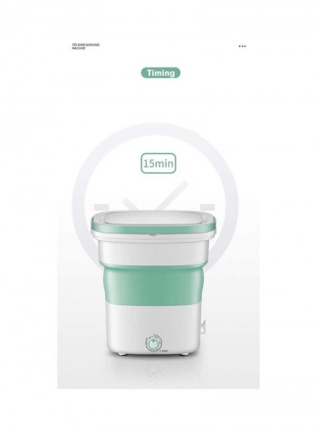 Portable Washing Machine 1.8 kg 135 W 2152005 Green/White