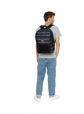 Zipper Closure Pinnacle Backpack Black