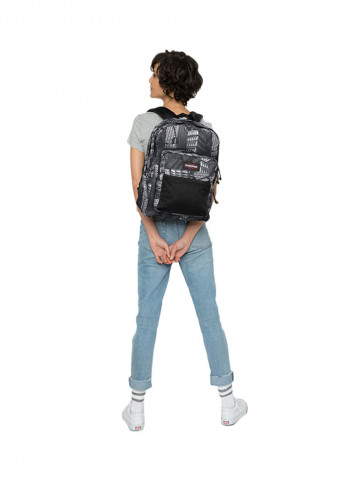 Zipper Closure Pinnacle Backpack Grey