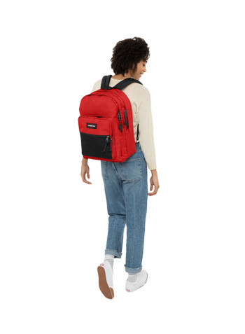 Zipper Closure Pinnacle Backpack Red
