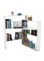 Pisagor Corner Computer And Gaming Desk White 94 x 94 x 114cm