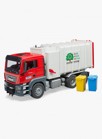 MAN TGS Side Loading Garbage Truck   54x19x25.7centimeter