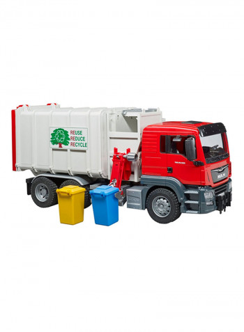 MAN TGS Side Loading Garbage Truck   54x19x25.7centimeter