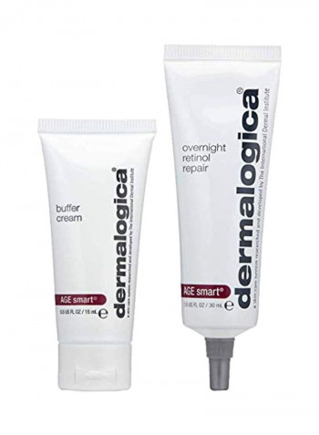 Overnight Retinol Repair With Buffer Cream 1ounce