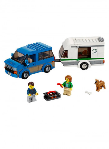 250-Piece City Van And Caravan Building Set 60117