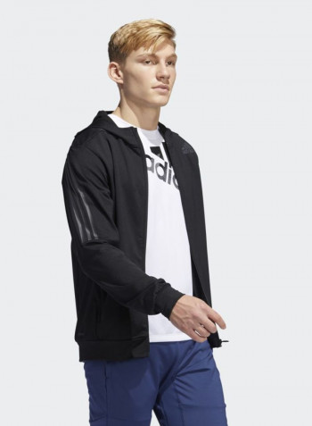 Aero Hooded Jacket أسود