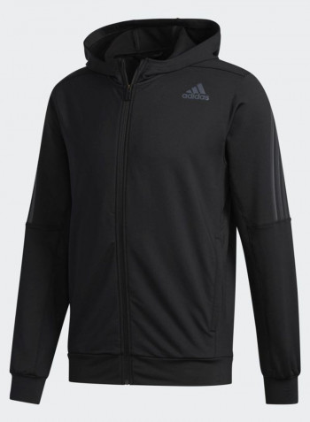 Aero Hooded Jacket أسود