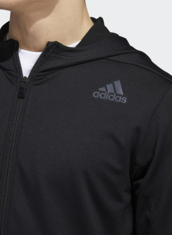 Aero Hooded Jacket أسود