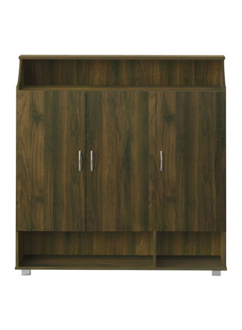 Emotion Shoe Cabinet Brown 39.4x123x120cm