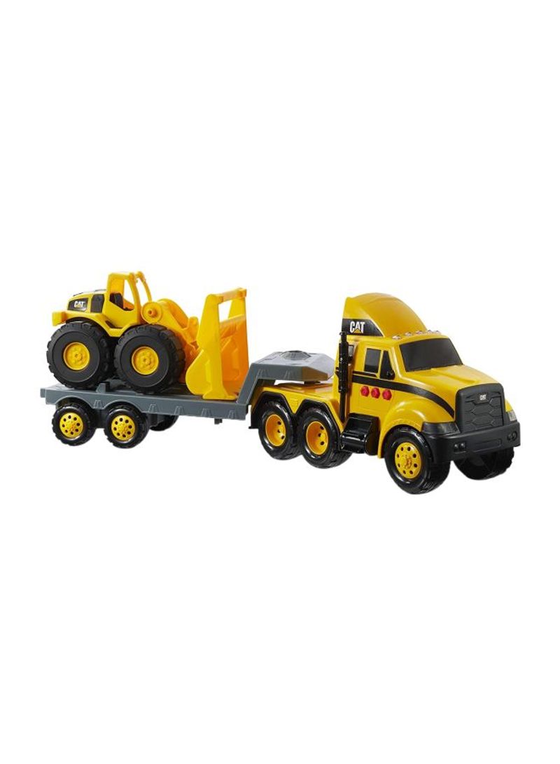 CAT Construction Heavy Mover Toy With Wheel Loader Set 82288 25x8x6.25inch