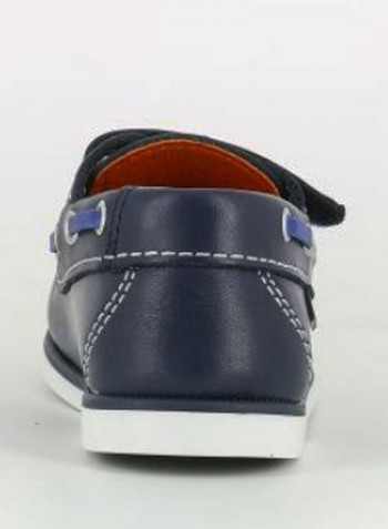 Flexible Slip-On Loafer Shoes Navy