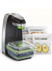 Fresh Food Vacuum Sealer Preservation System FFS010-X Black/Grey/Green 31.5x26.2x18.5cm reviews Fresh Food Vacuum Sealer Preservation System FFS010-X Black/Grey/Green 31.5x26.2x18.5cm