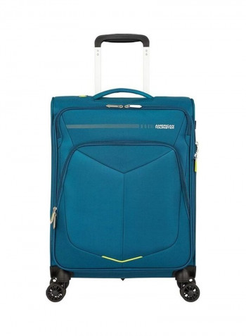 Summerfunk Spinner Luggage Trolley Teal Blue