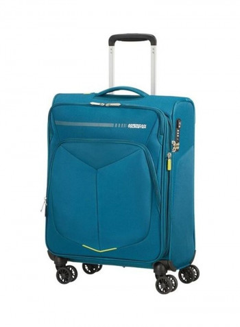 Summerfunk Spinner Luggage Trolley Teal Blue