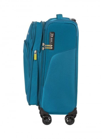 Summerfunk Spinner Luggage Trolley Teal Blue