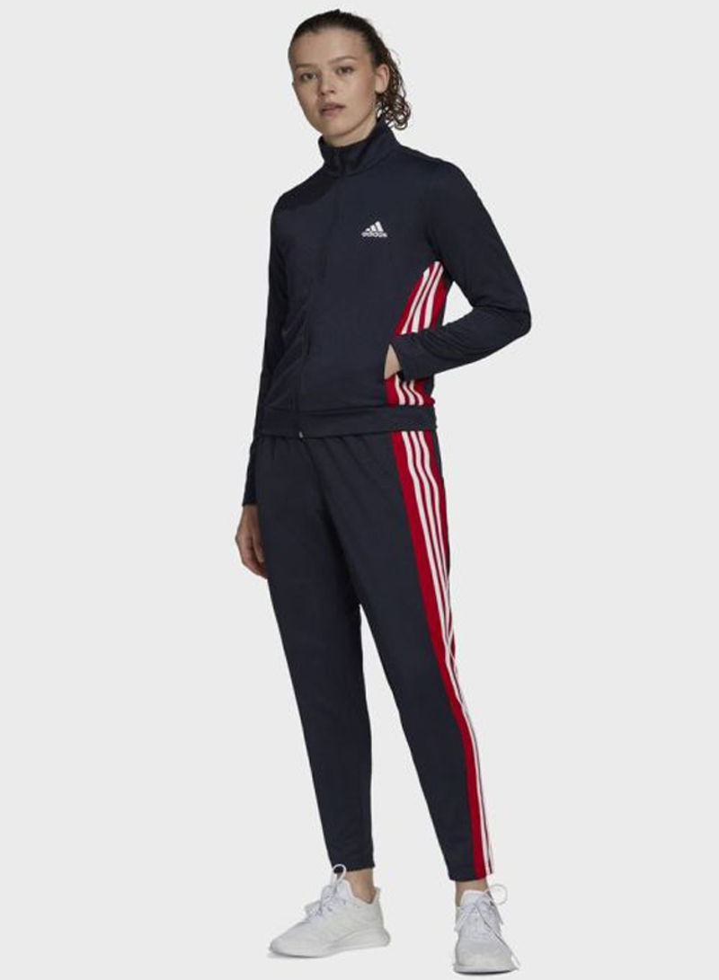 Teamsports Tracksuit Set Navy/Red/White