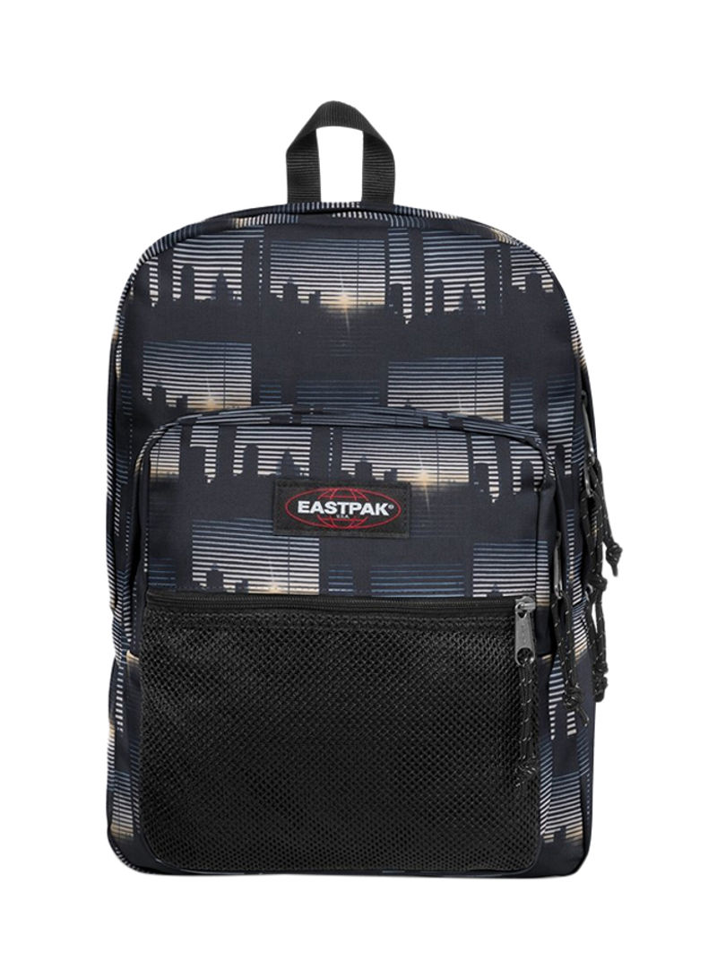 Zipper Closure Pinnacle Backpack Black/Grey