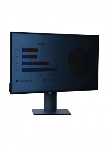 2-Way Plug In Privacy Screen For 54.6cm (21.5-Inch) Desktop Clear