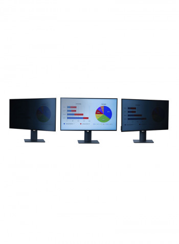 2-Way Plug In Privacy Screen For 54.6cm (21.5-Inch) Desktop Clear