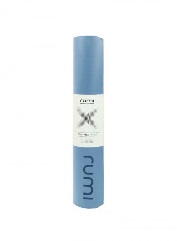 Anti-Skid Star Yoga Mat Ocean Blue 4mm