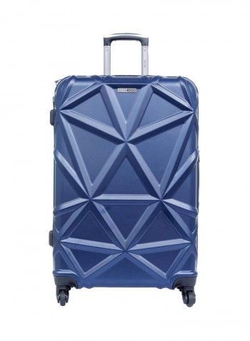 Matrix Hardside 3 Piece Luggage Trolley Set Navy