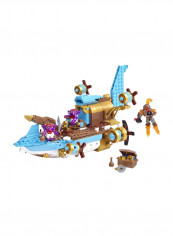 373-Piece Skylanders Sharpfin's Jet Boat Building Set 95301