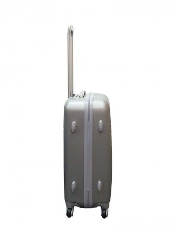 Mama Hardside 3 Piece Luggage Trolley Set Grey